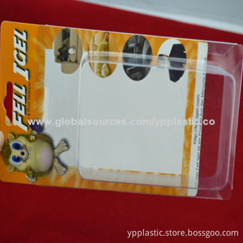 Blister Slide Packaging with Cardboard on Back, RoHS, SGS Marks